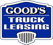 Goods truck leasing logo